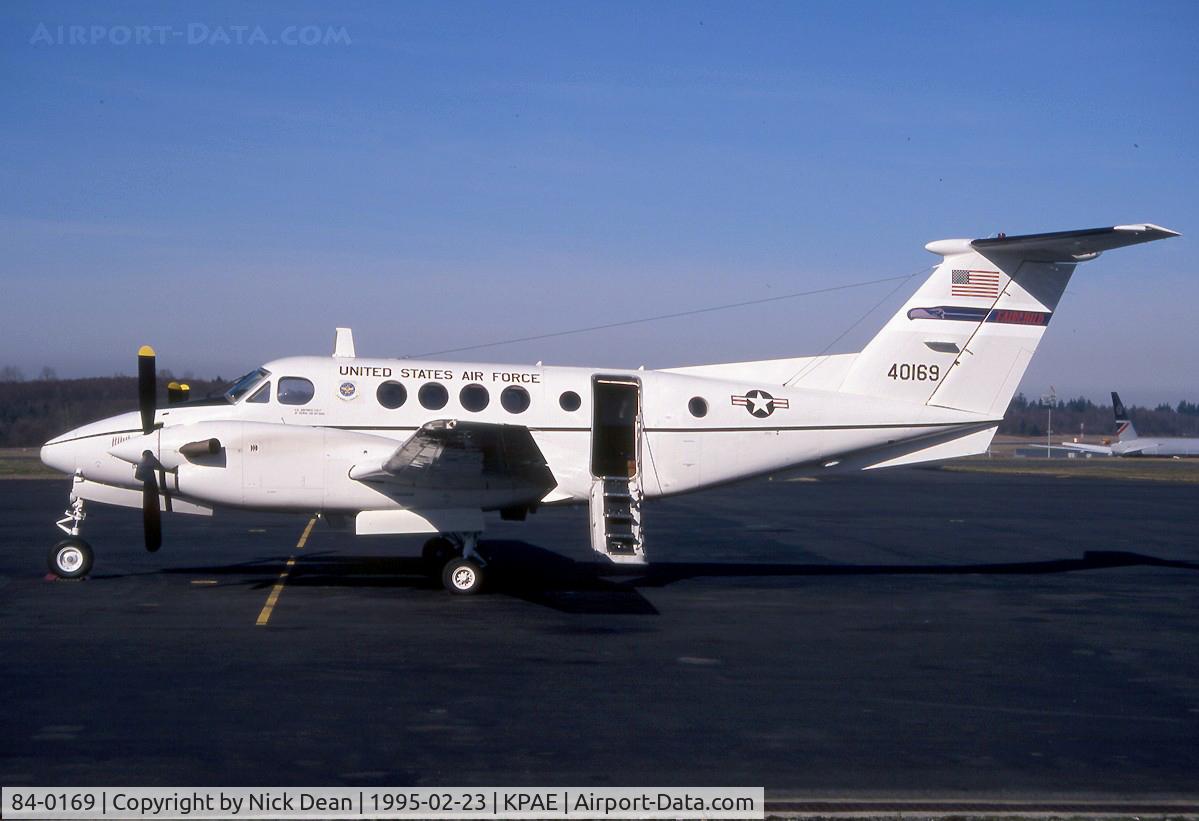 84-0169, Beech C-12F Huron C/N BL-099, KPAE (W/O 12 Aug 2003 crashed at Pyongtaek South Korea 40km S. of Seoul)