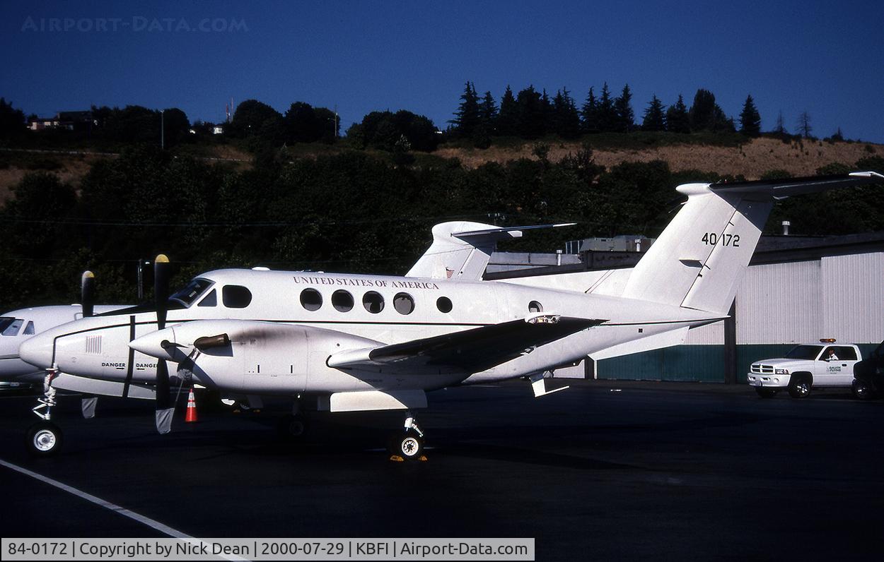 84-0172, 1984 Beech C-12F Huron C/N BL-102, KBFI