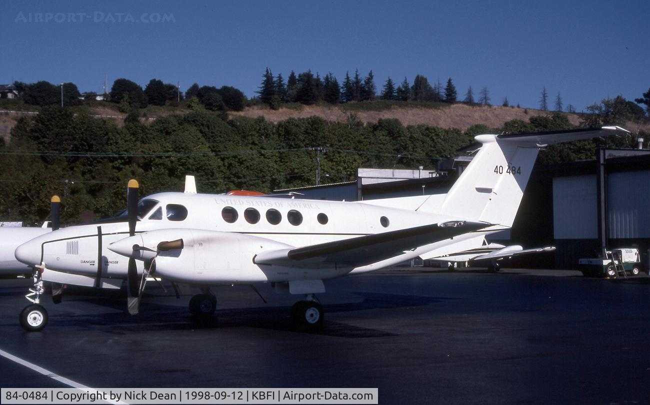 84-0484, Beech C-12F Huron C/N BL-118, KBFI