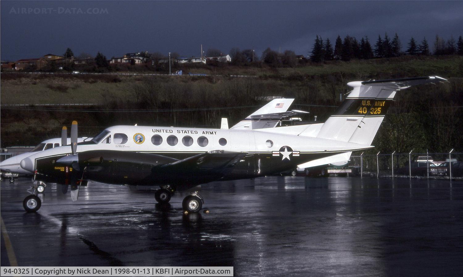 94-0325, 1994 Beech C-12R Huron C/N BW-014, KBFI