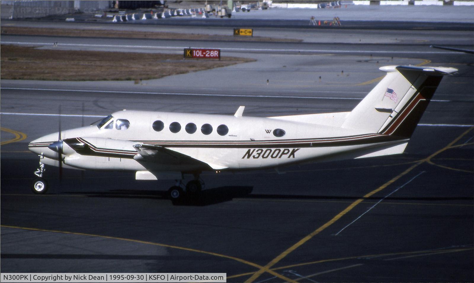 N300PK, 1984 Beechcraft King Air 300 C/N FA-8, KSFO (Currently registered N52LP)