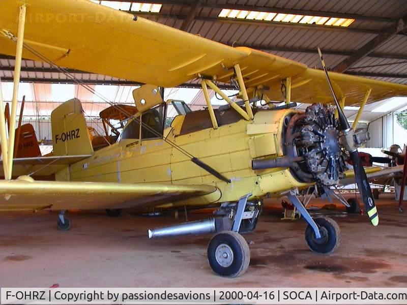 F-OHRZ, Grumman G-164A C/N 1383, pris sur le terrain de Mana en Guyane
