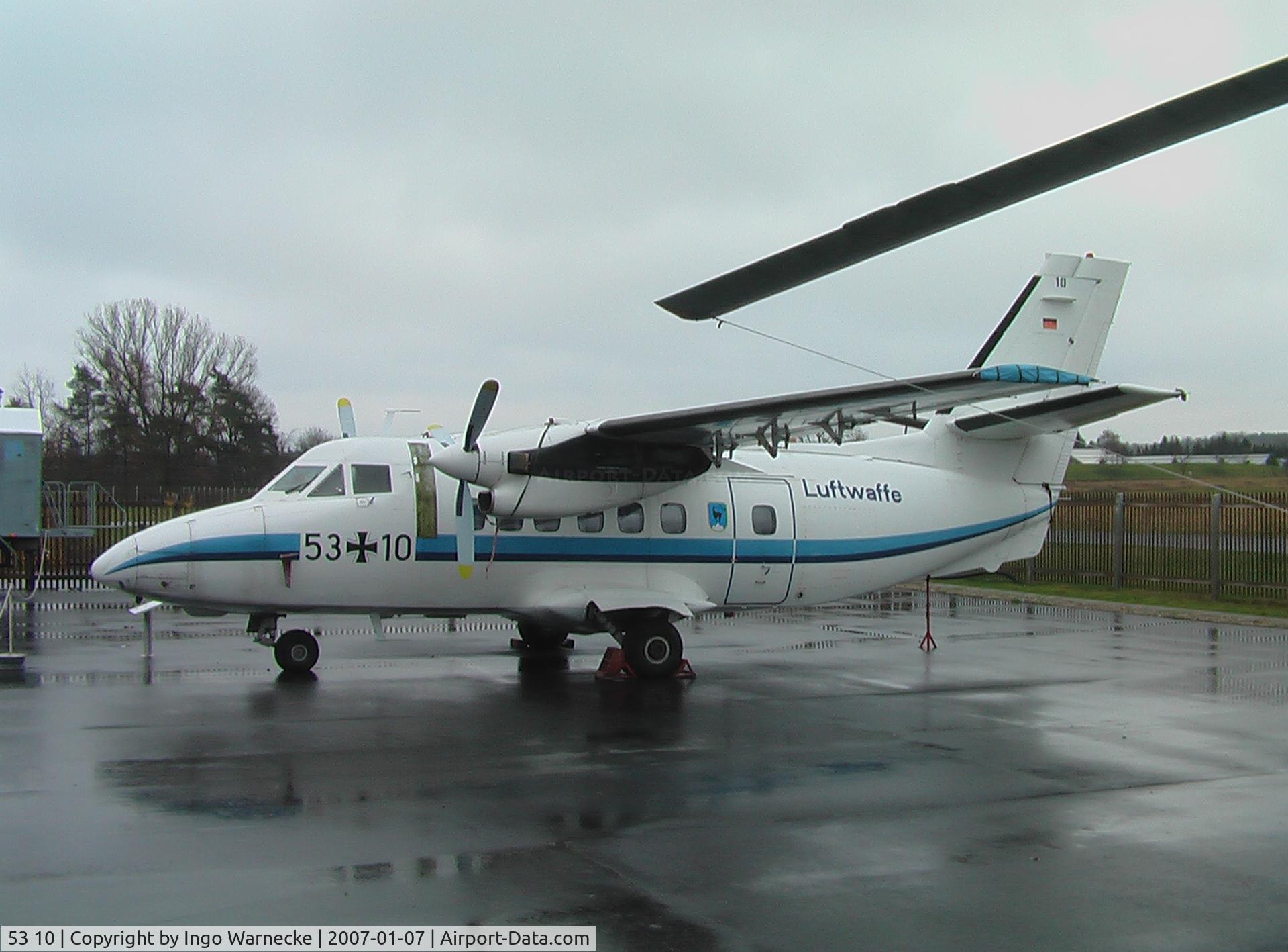 53 10, Let L-410UVP-S Turbolet C/N 800525, Let L-410 UVP (S) of the German Air Force VIP-Flight (Flugbereitschaft) at the Luftwaffenmuseum, Berlin Gatow