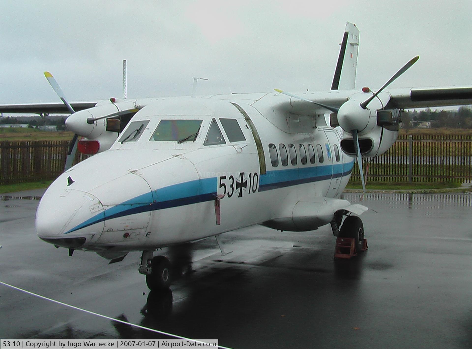 53 10, Let L-410UVP-S Turbolet C/N 800525, Let L-410 UVP (S) of the German Air Force VIP-Flight (Flugbereitschaft) at the Luftwaffenmuseum, Berlin Gatow