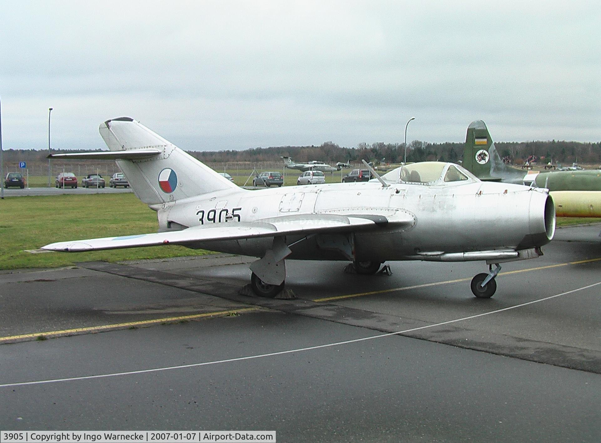 3905, Aero S-102 (MiG-15bis) C/N 623905, Mikoyan i Gurevich MiG-15 FAGOT at the Luftwaffenmuseum, Berlin Gatow