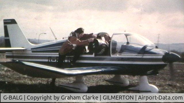 G-BALG, 1972 Robin DR-400-180 Regent Regent C/N 771, Tartan Barrel Race 1973 Edin, Gilmerton to London