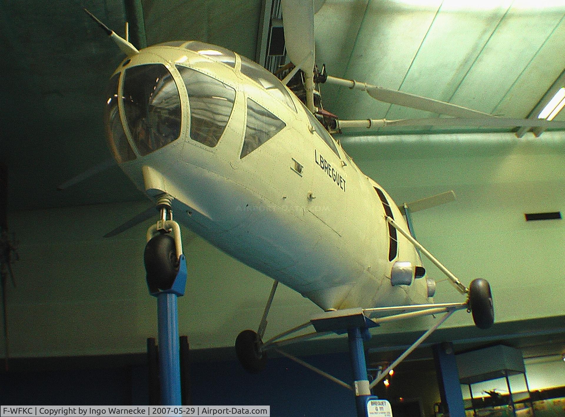 F-WFKC, Breguet 111 Gyroplane C/N 01, Breguet 111 Gyroplane at Musee de l'Air