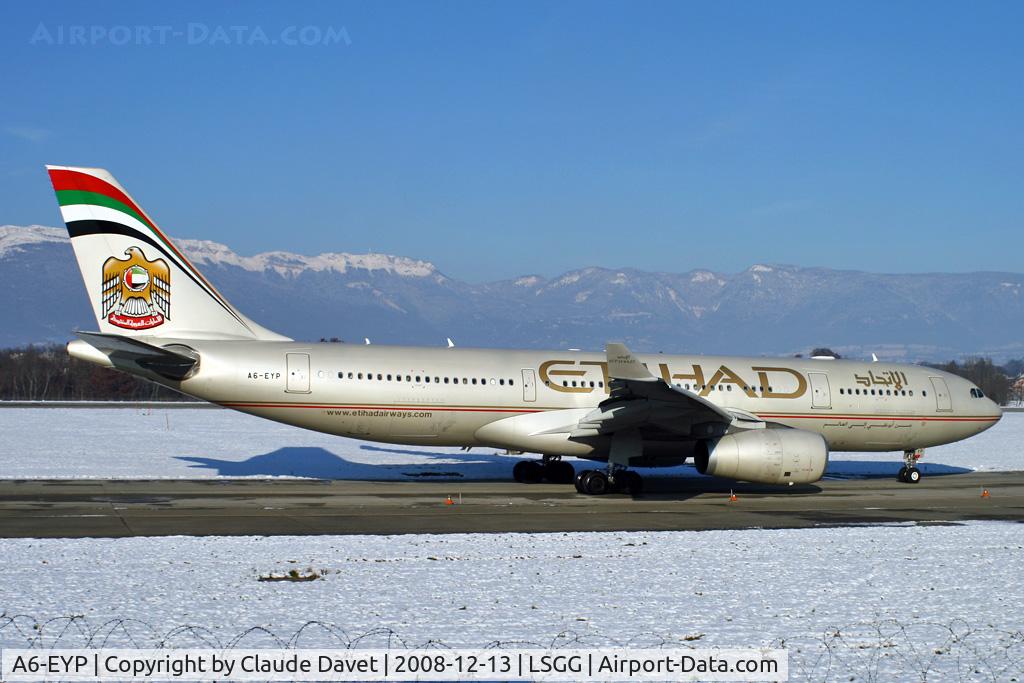 A6-EYP, 2007 Airbus A330-243 C/N 854, Etihad Airways