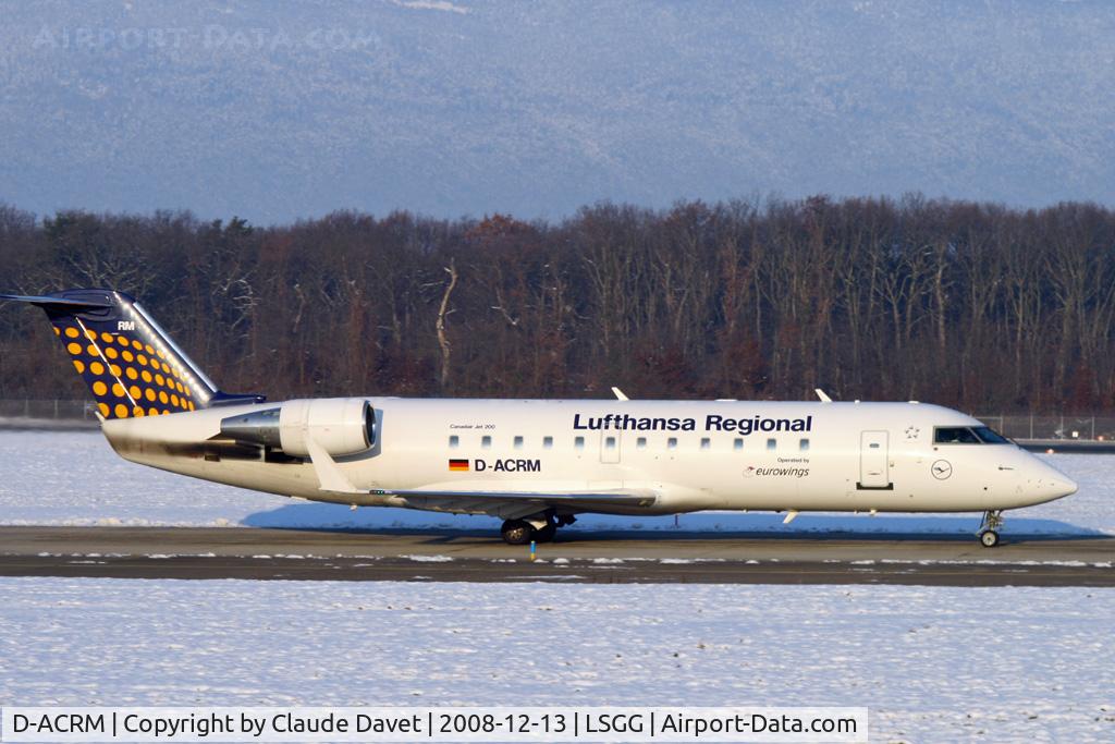 D-ACRM, 2000 Canadair CRJ-200LR (CL-600-2B19) C/N 7478, Lufthansa Regional