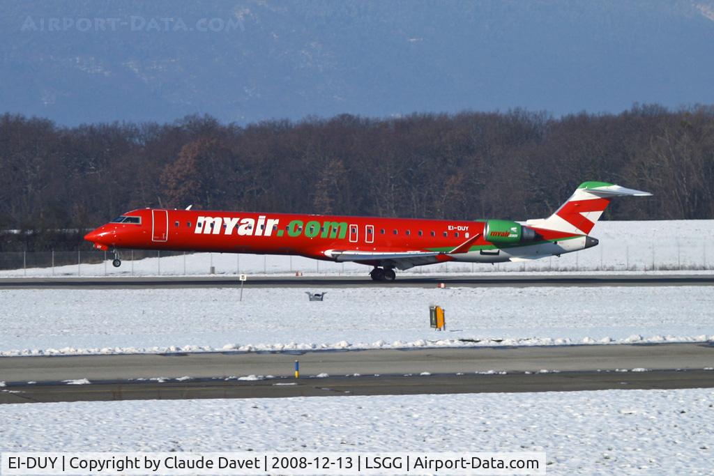 EI-DUY, 2007 Bombardier CRJ-900ER (CL-600-2D24) C/N 15112, MyAir