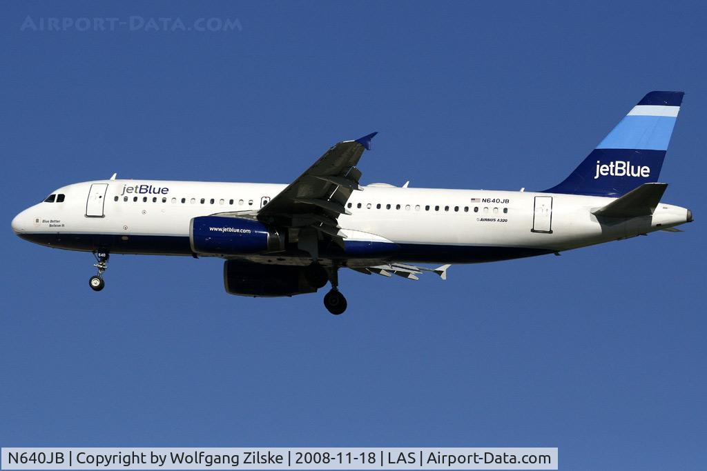 N640JB, 2006 Airbus A320-232 C/N 2832, visitor