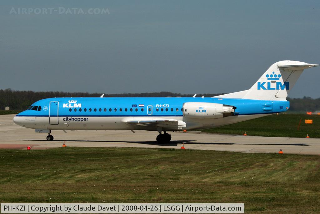 PH-KZI, 1997 Fokker 70 (F-28-0070) C/N 11579, KLM Cityhopper