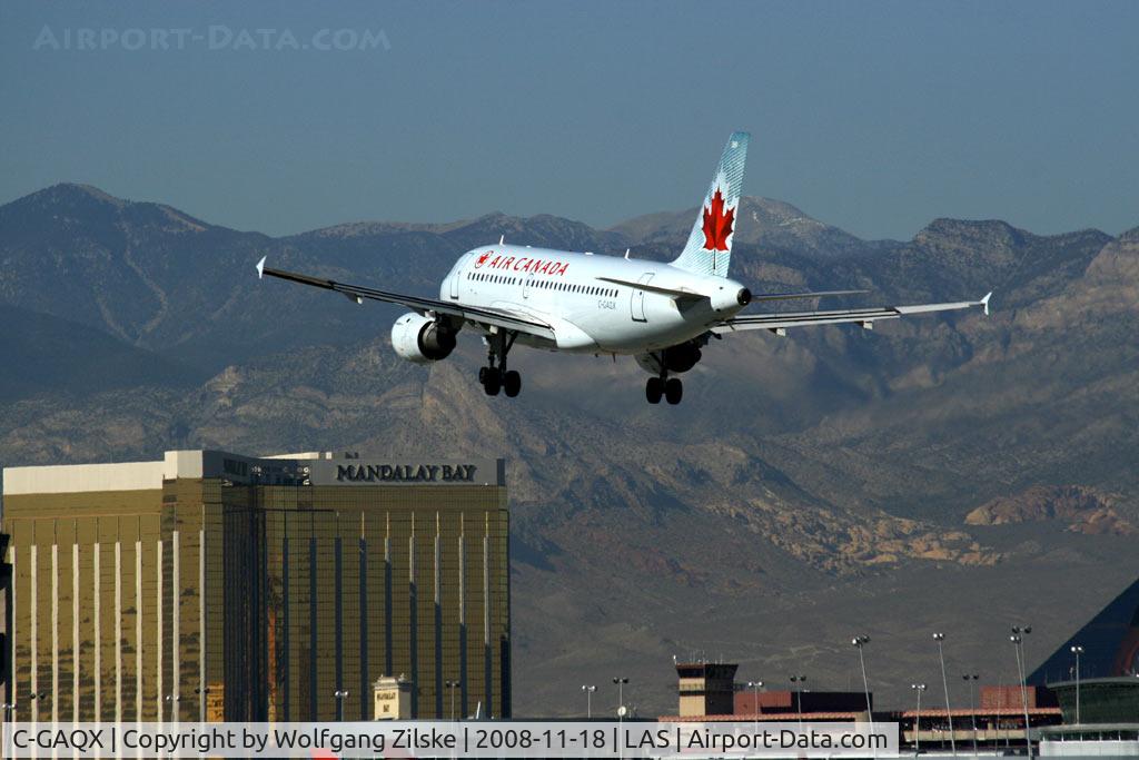C-GAQX, 1997 Airbus A319-114 C/N 736, Going to Las Vegas