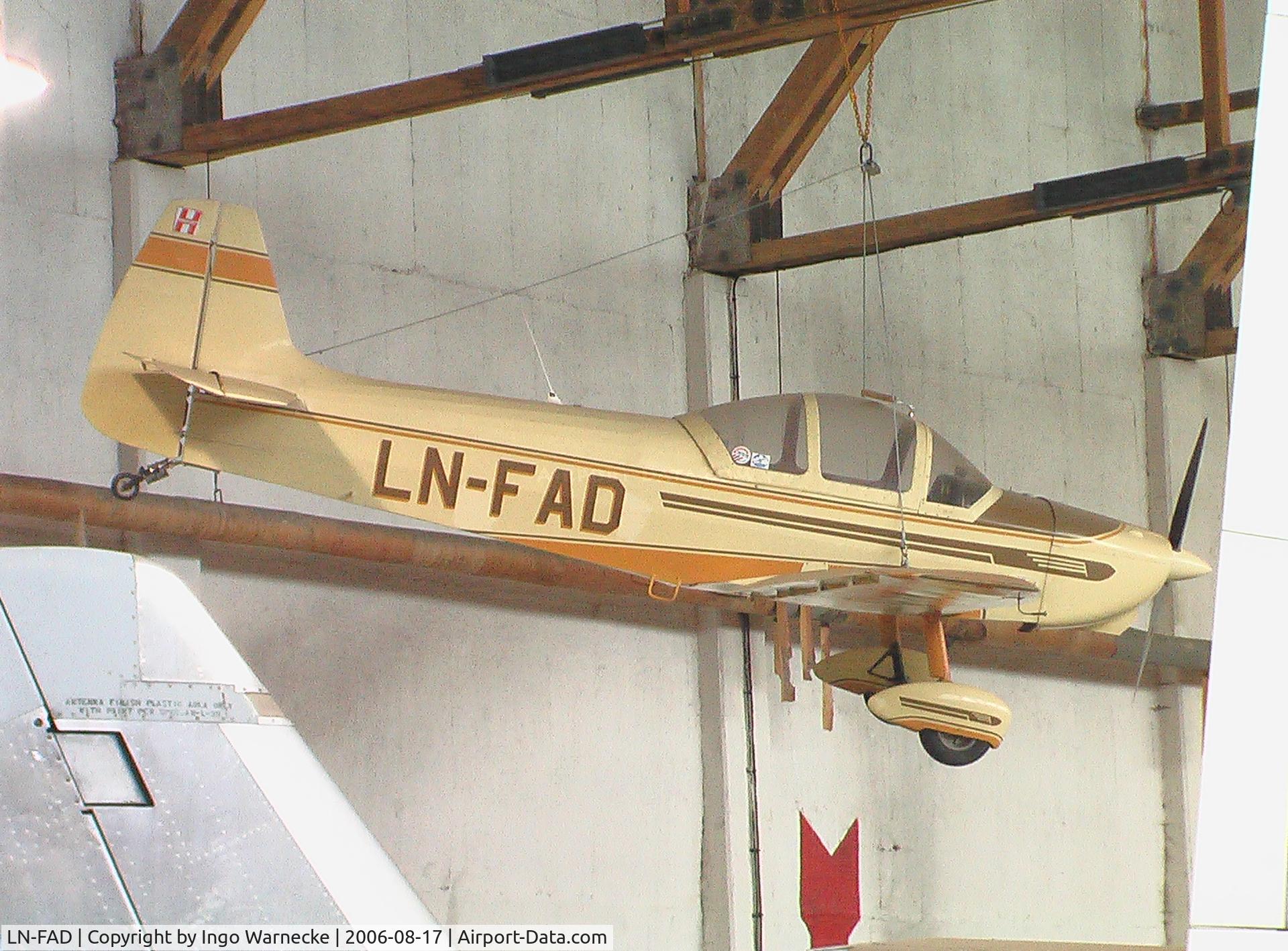 LN-FAD, Piel CP-301C Emeraude C/N L-355/67, Piel CP.301C Emeraude at Flyhistorisk Museum Sola