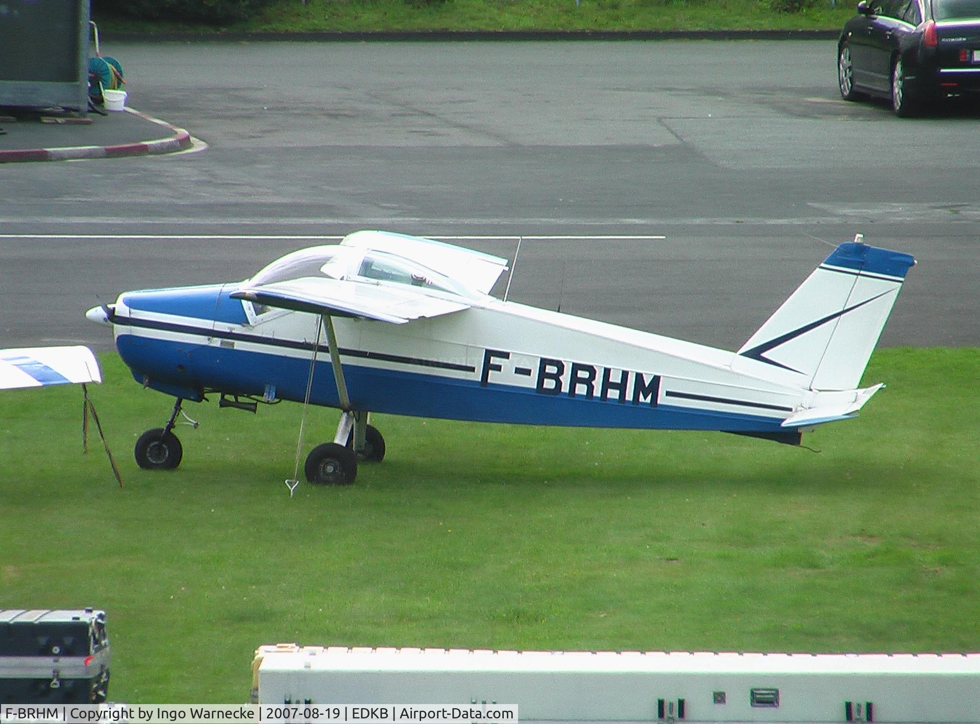 F-BRHM, Bolkow BO-208C Junior C/N 687, Bölkow Bo 208C Junior at Bonn-Hangelar airfield