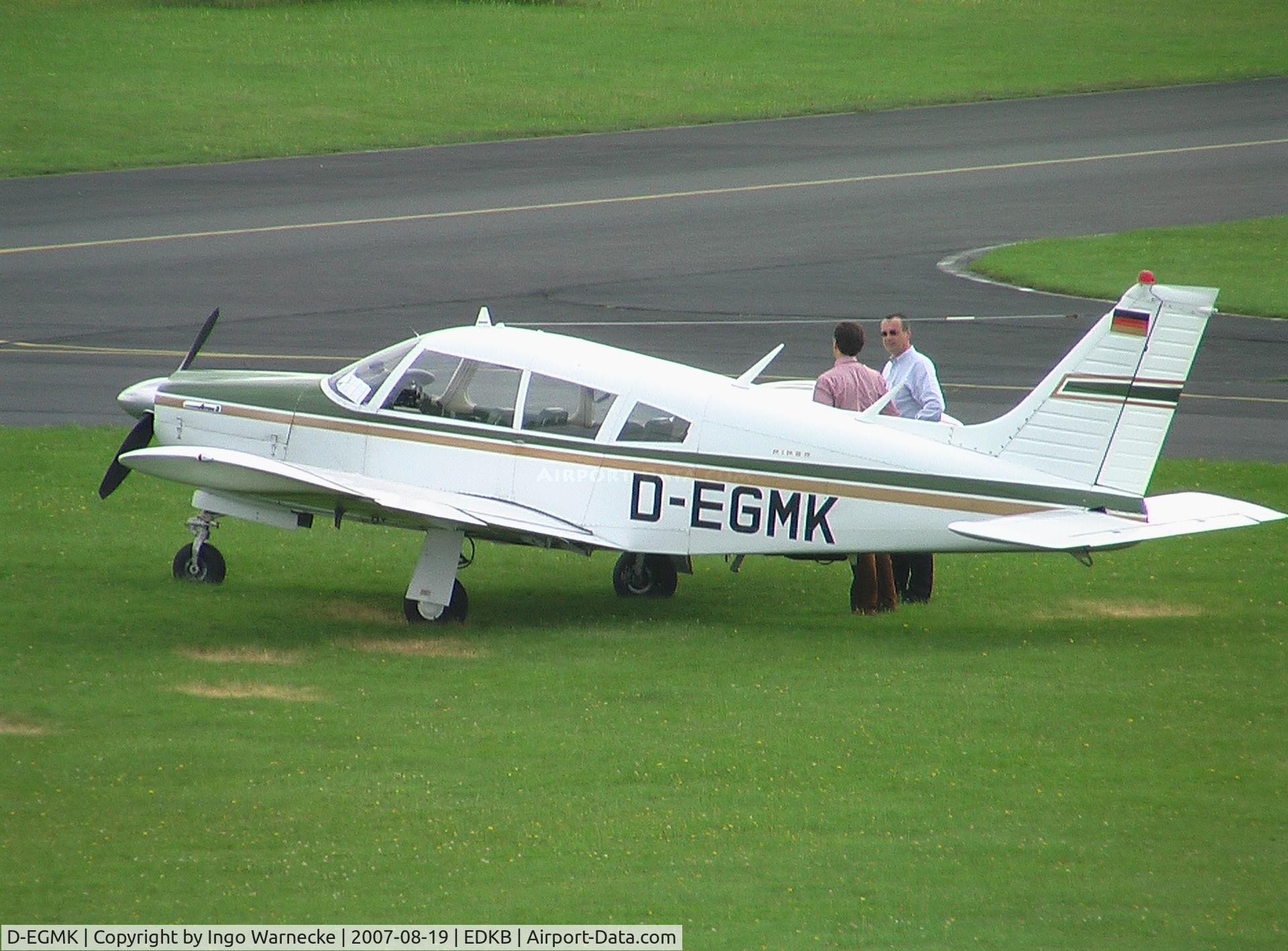 D-EGMK, 1973 Piper PA-28R-200 Cherokee Arrow C/N 28R-7335424, Piper PA-28R-200 Cherokee Arrow at Bonn-Hangelar airfield