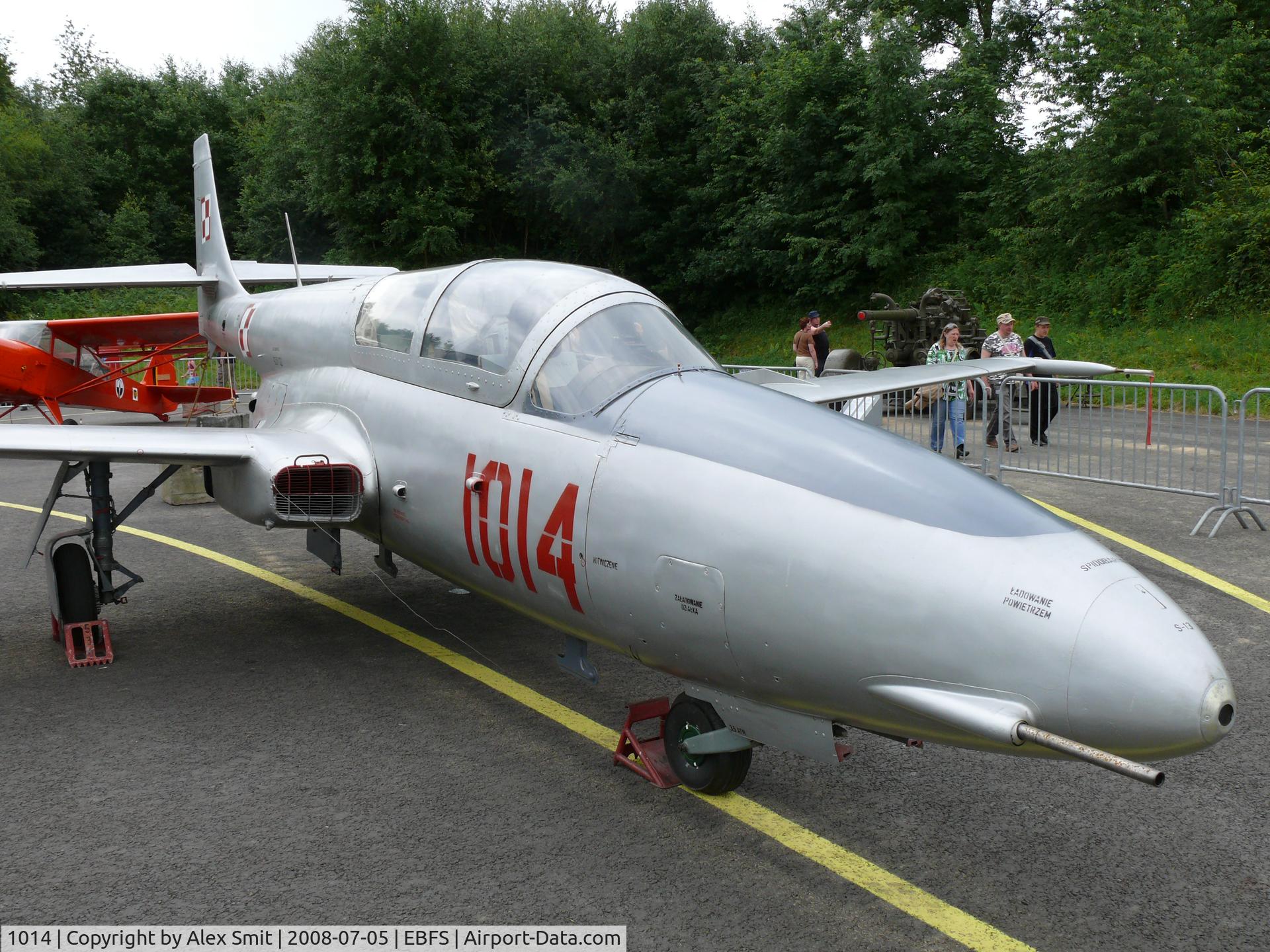 1014, PZL-Mielec TS-11 Iskra C/N 1H-1014, PZL TS11-bis-B Iskra 1014 in Polish Air Force is part of the Brussels Air Museum collection