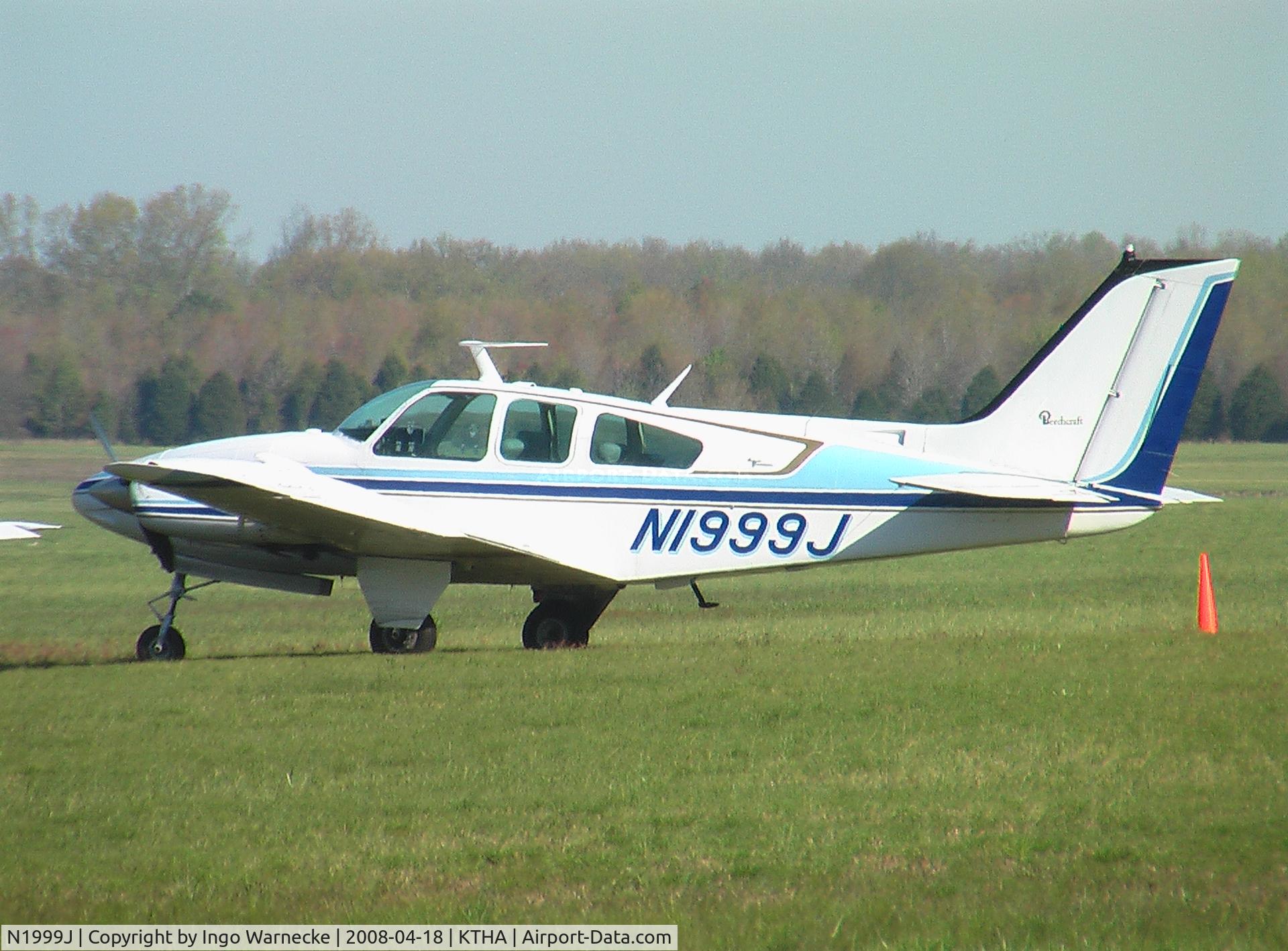 N1999J, 1967 Beech C55 Baron (95-C55) C/N TE-344, Beechcraft 95-C55 Baron at Beechcraft Heritage Museum, Tullahoma Regional Airport