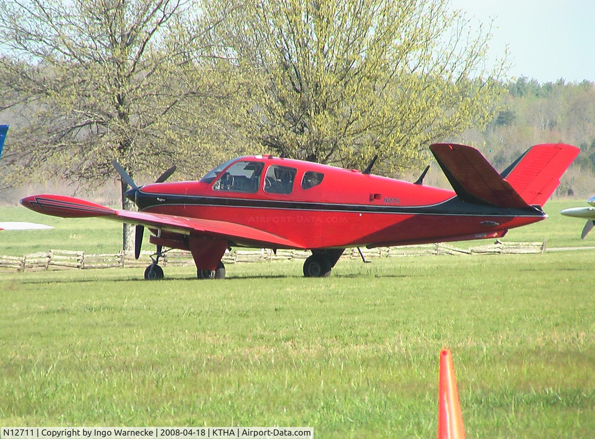 N12711, 1965 Beech K35 Bonanza C/N D-5834, Beechcraft K35 Bonanza at Beechcraft Heritage Museum, Tullahoma Regional Airport