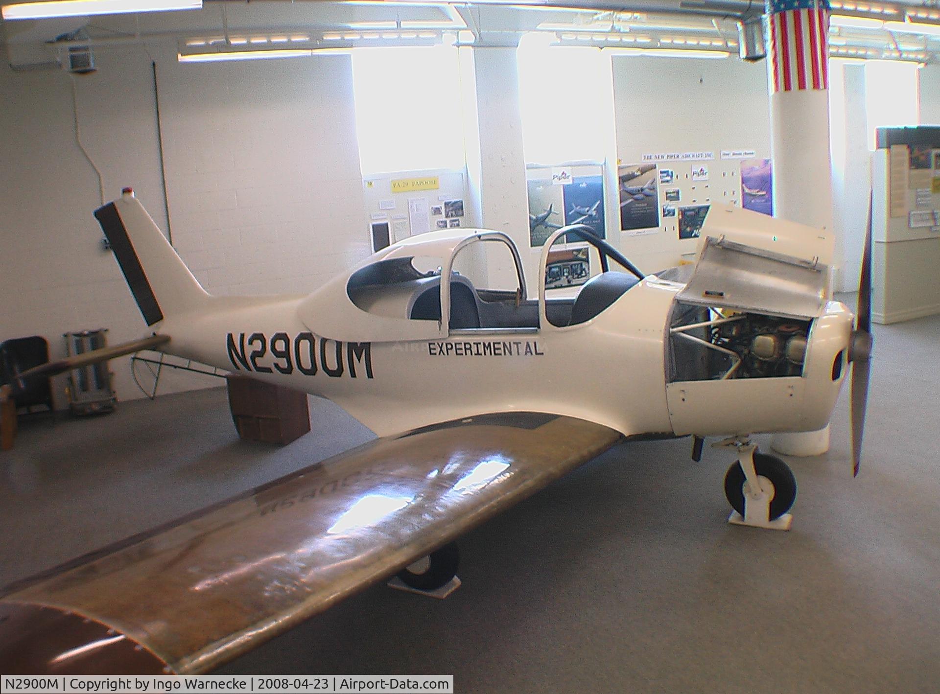 N2900M, 1962 Piper PA-29 C/N 29-01, Piper PA-29 Papoose Prototype at Piper Aircraft Museum, Lock Haven PA