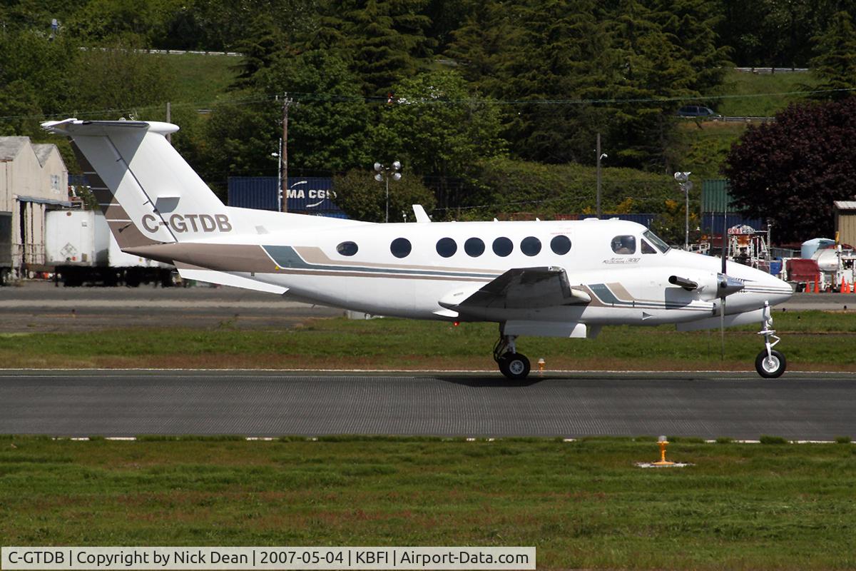 C-GTDB, 1990 Beech Super King Air 300LW C/N FA-215, KBFI