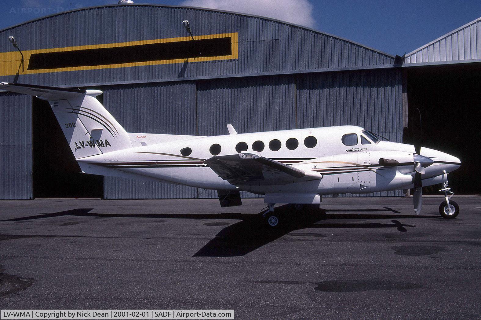 LV-WMA, 1993 Beechcraft 300LW Super King Air C/N FA-222, SADF