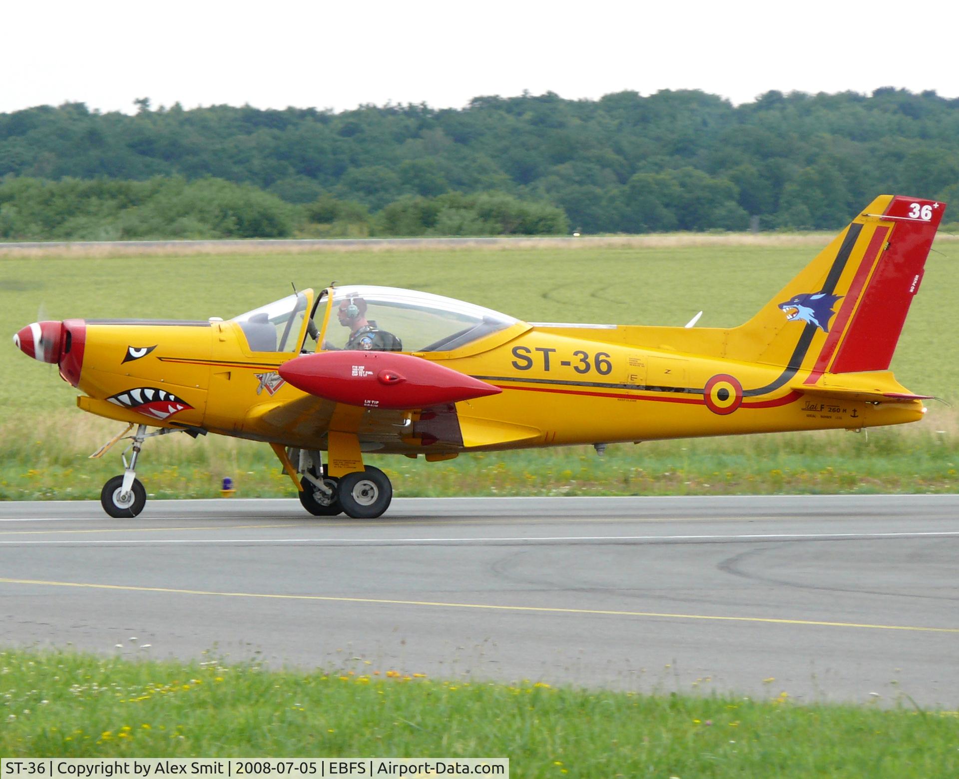 ST-36, SIAI-Marchetti SF-260M C/N 10-36, SIAI-Marchetti SF260M ST36 Belgian Air Force