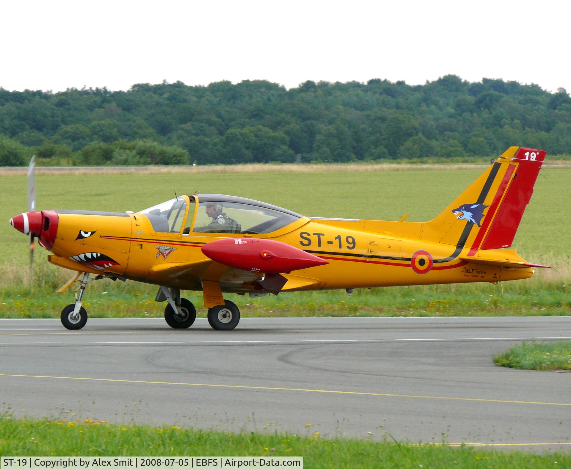 ST-19, 1970 SIAI-Marchetti SF-260M C/N 10-19, SIAI-Marchetti SF260M ST19 Belgian Air Force
