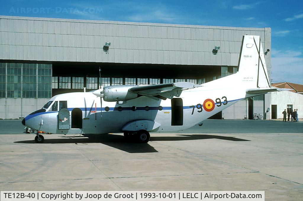 TE12B-40, CASA C-212-100 Aviocar C/N E1-1-76, Within Grupo 79 the Casa 212 was used as a flying class room.