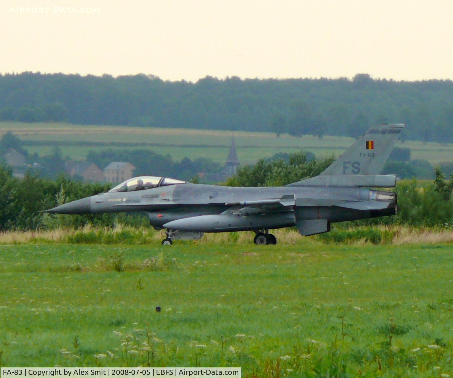 FA-83, 1980 SABCA F-16AM Fighting Falcon C/N 6H-83, General Dynamics F-16AM Fighting Falcon FA83 Belgian Air Component