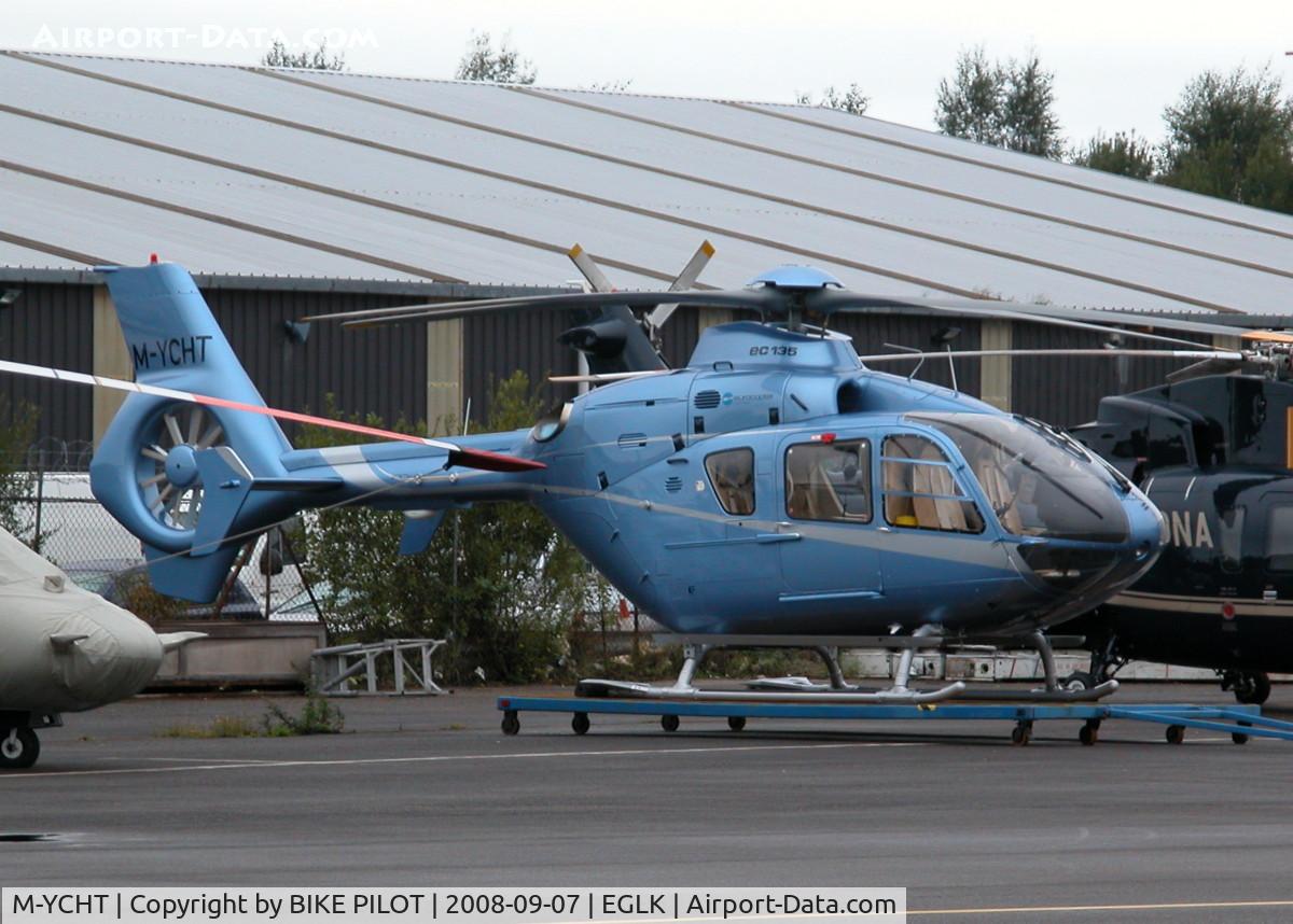 M-YCHT, 2007 Eurocopter EC-135T-2 C/N 0630, ISLE OF MAN REGISTRATION