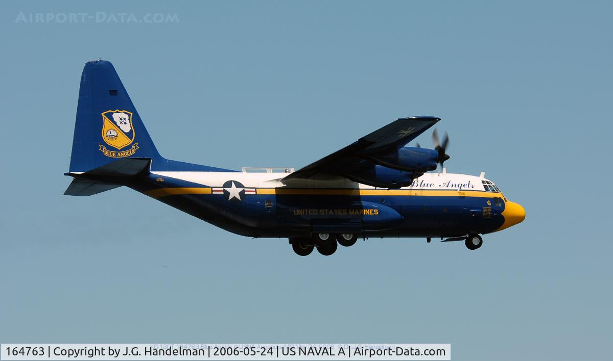 164763, 1992 Lockheed C-130T Hercules C/N 382-5258, Fat Albert down and dirty