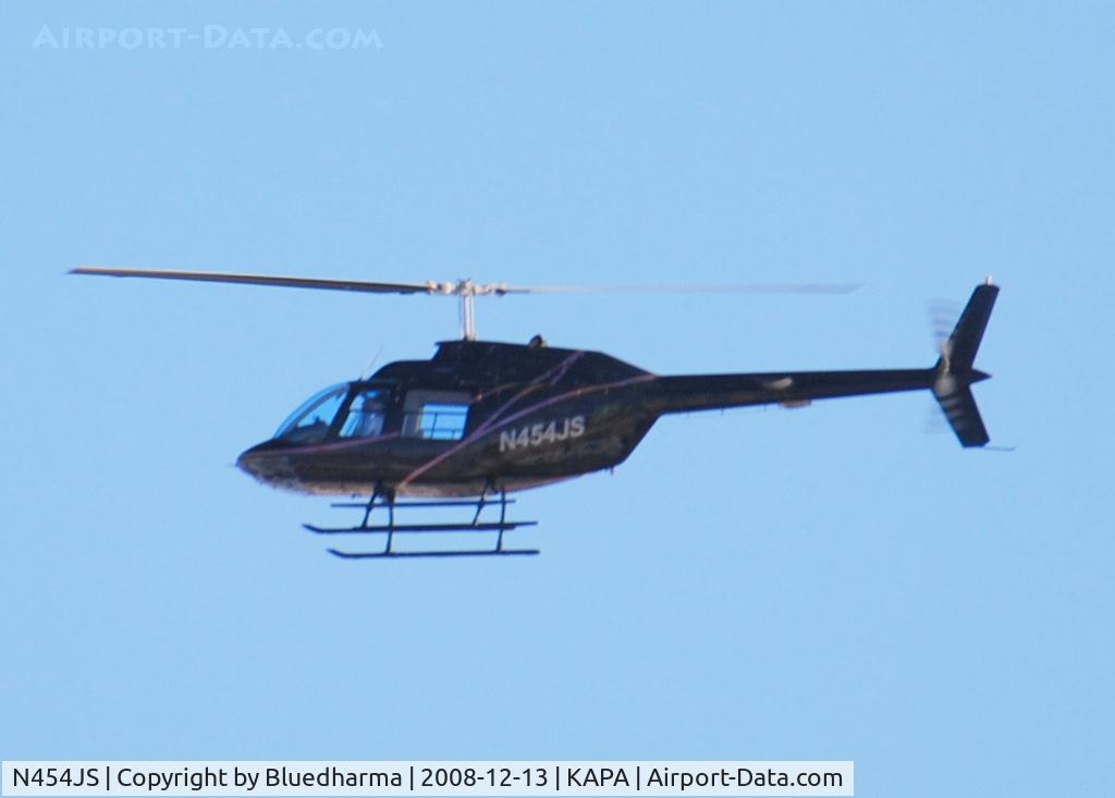 N454JS, 1979 Bell 206B JetRanger C/N 2803, Flying about APA.