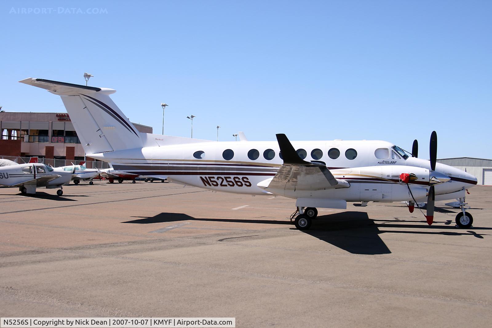 N5256S, 1999 Beechcraft King Air 350B C/N FL-260, KMYF (Currently registered N20EW)