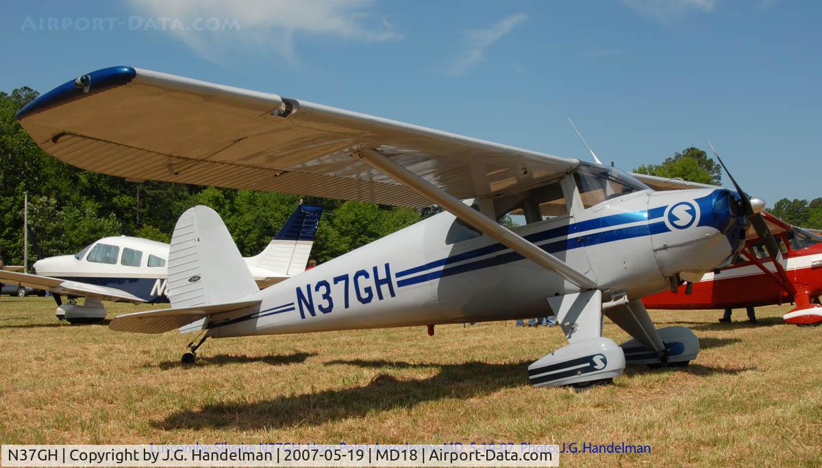 N37GH, 1947 Luscombe 8E Silvaire C/N 4683, at Horn Point MD Fly In