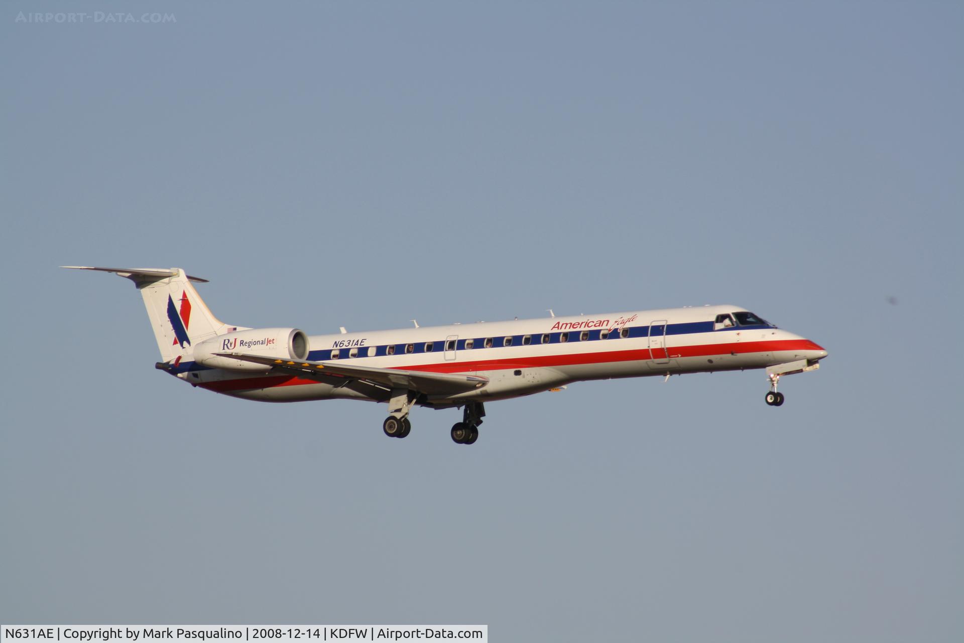 N631AE, 1999 Embraer ERJ-145LR (EMB-145LR) C/N 145139, EMB-145LR