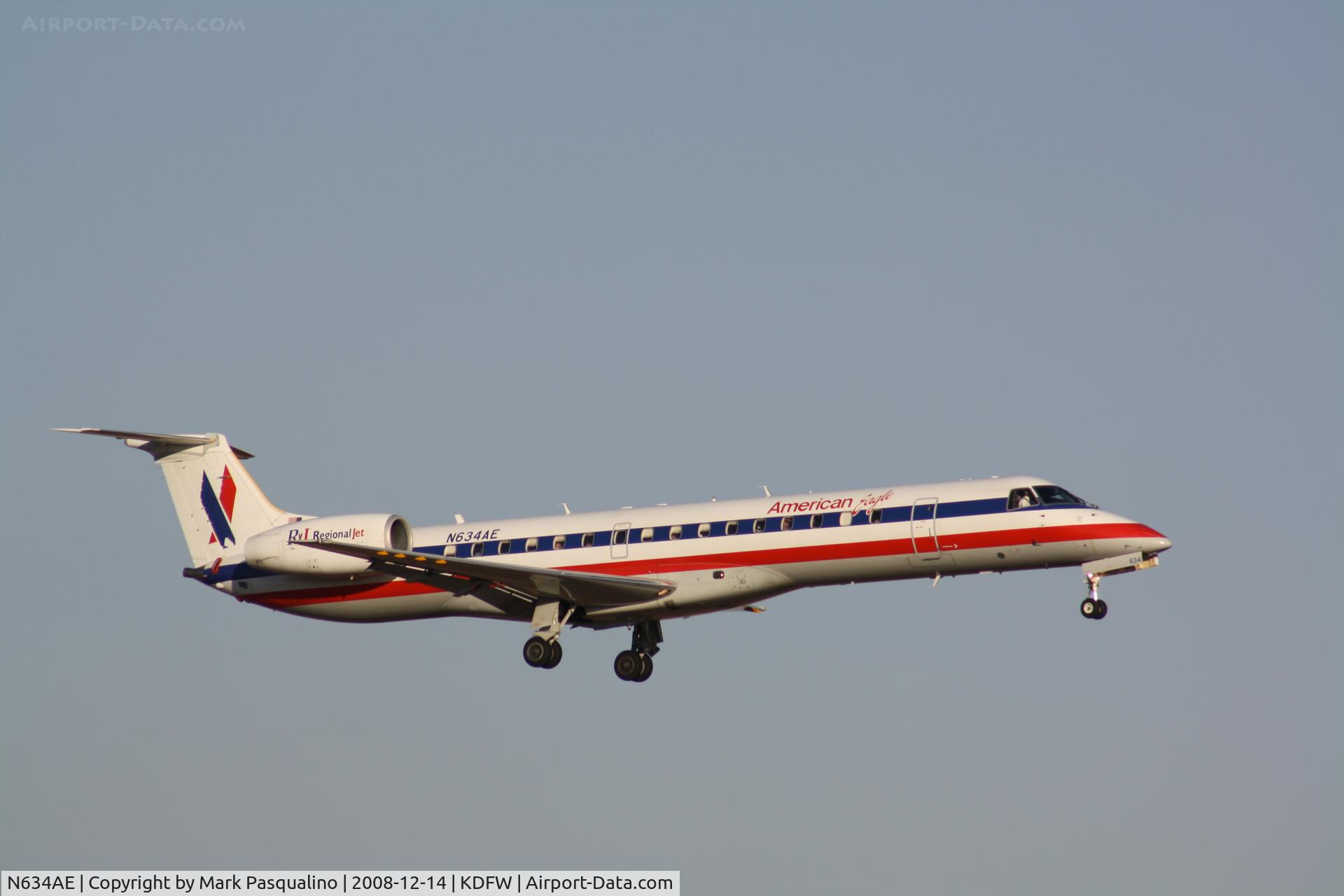 N634AE, 1999 Embraer ERJ-145LR (EMB-145LR) C/N 145150, EMB-145LR