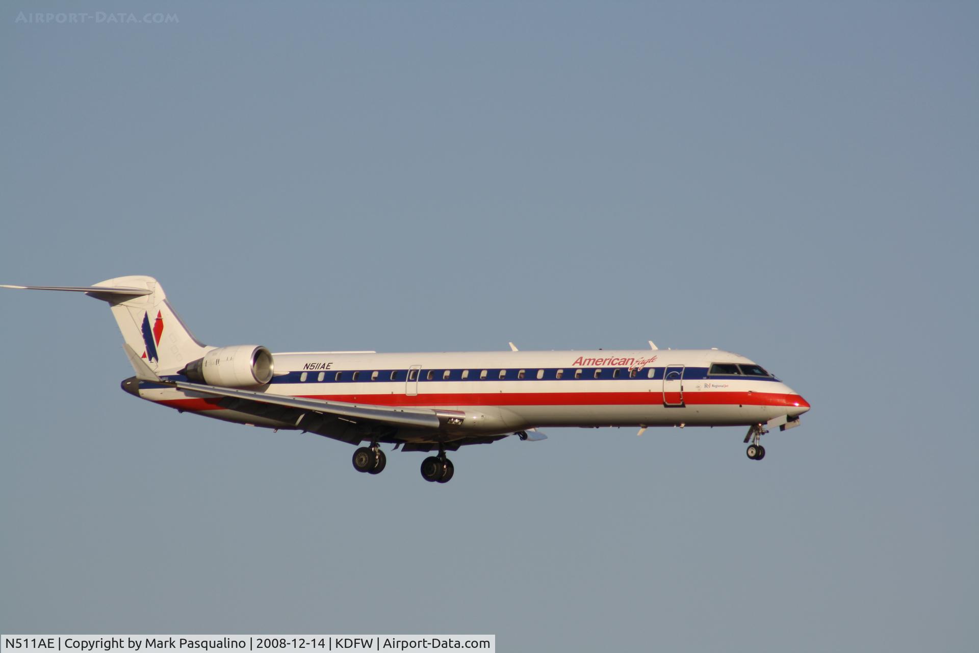 N511AE, 2003 Bombardier CRJ-701 (CL-600-2C10) Regional Jet C/N 10107, CL-600-2C10