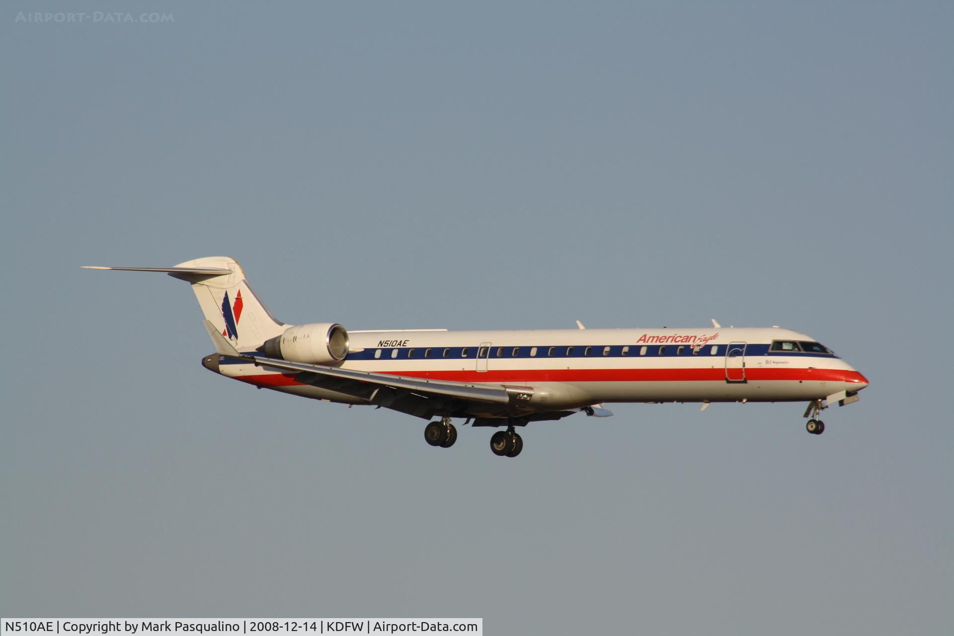 N510AE, 2003 Bombardier CRJ-701 (CL-600-2C10) Regional Jet C/N 10105, CL-600-2C10