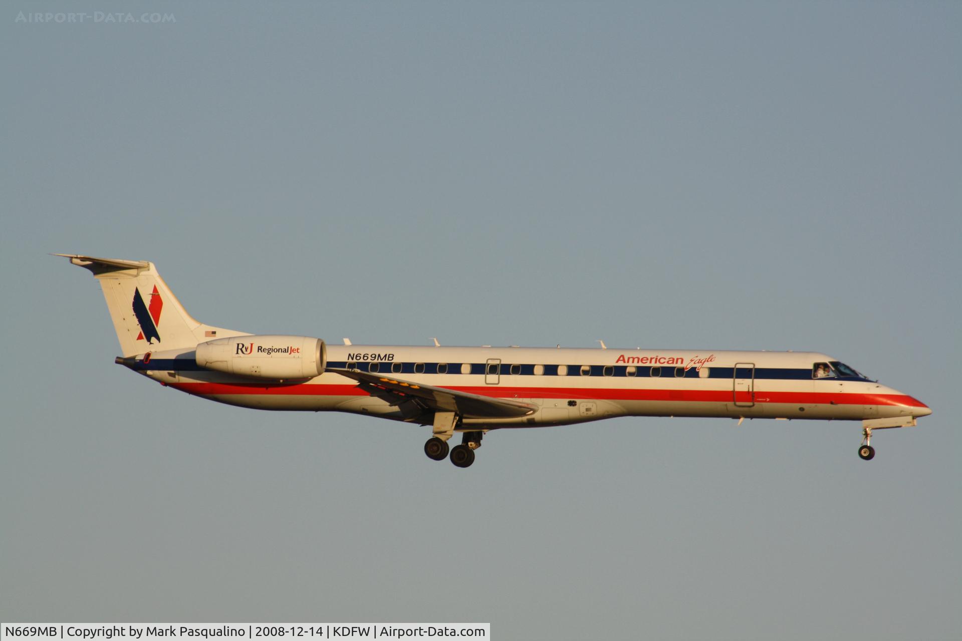N669MB, 2004 Embraer ERJ-145LR (EMB-145LR) C/N 145788, EMB-145LR