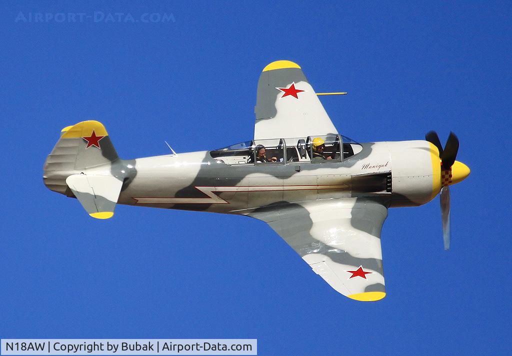 N18AW, 1954 Let C-11 (Yak-11) C/N 25-III-20, Coolidge