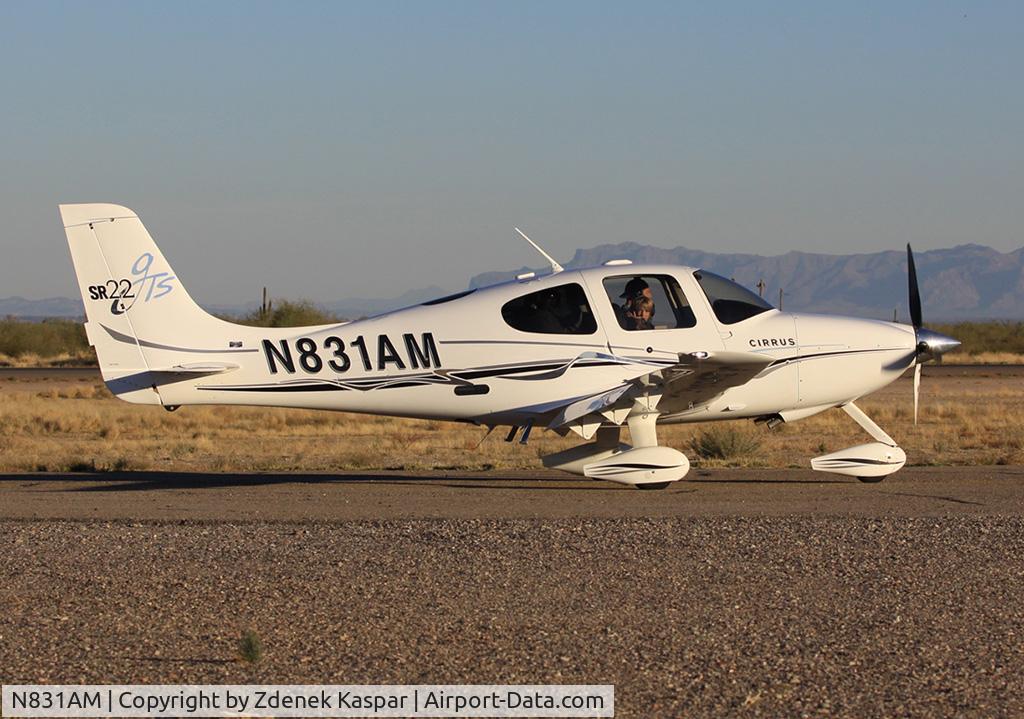 N831AM, 2005 Cirrus SR22 GTS C/N 1578, Coolidge
