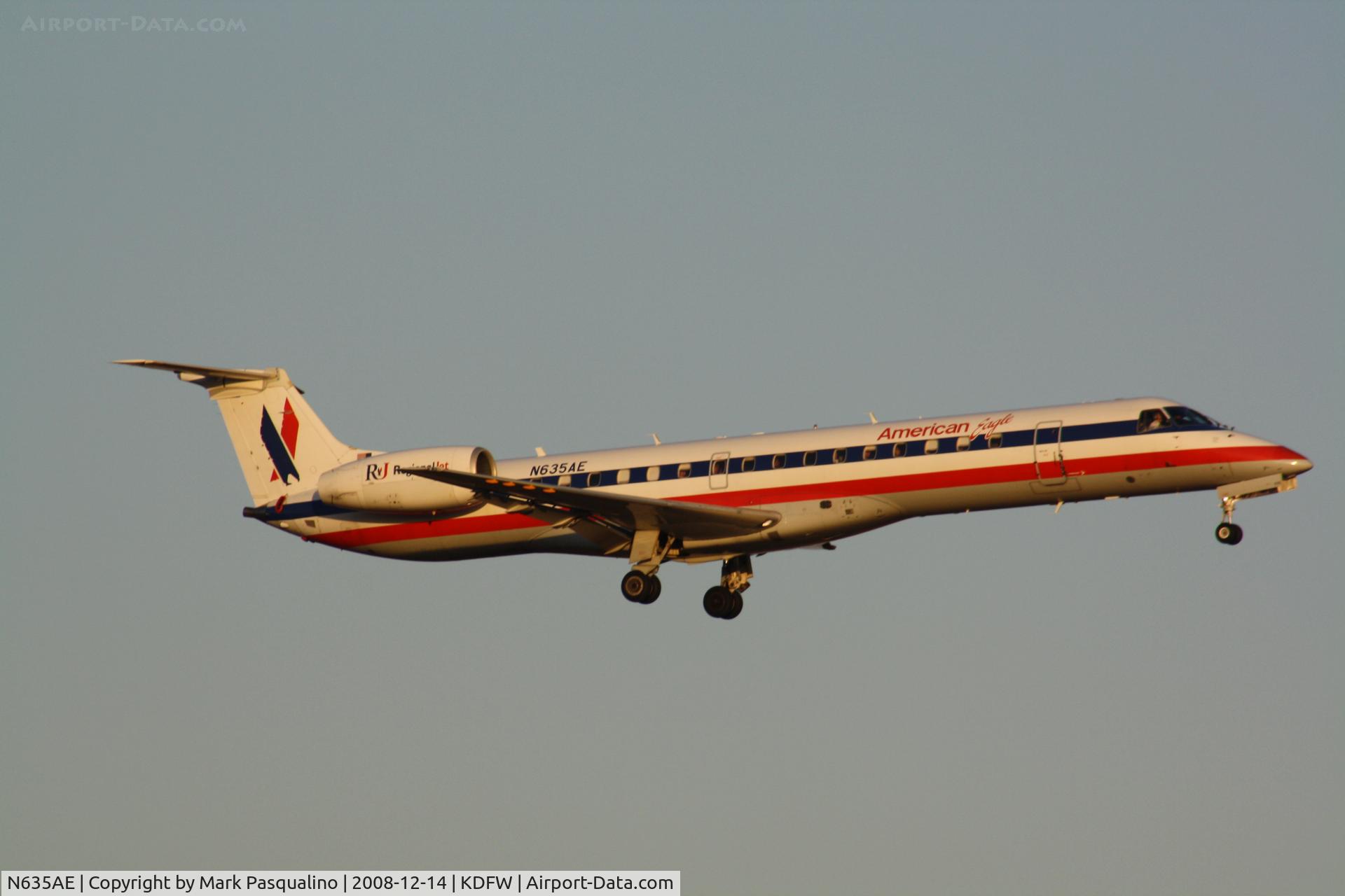 N635AE, 1999 Embraer ERJ-145LR (EMB-145LR) C/N 145158, EMB-145LR