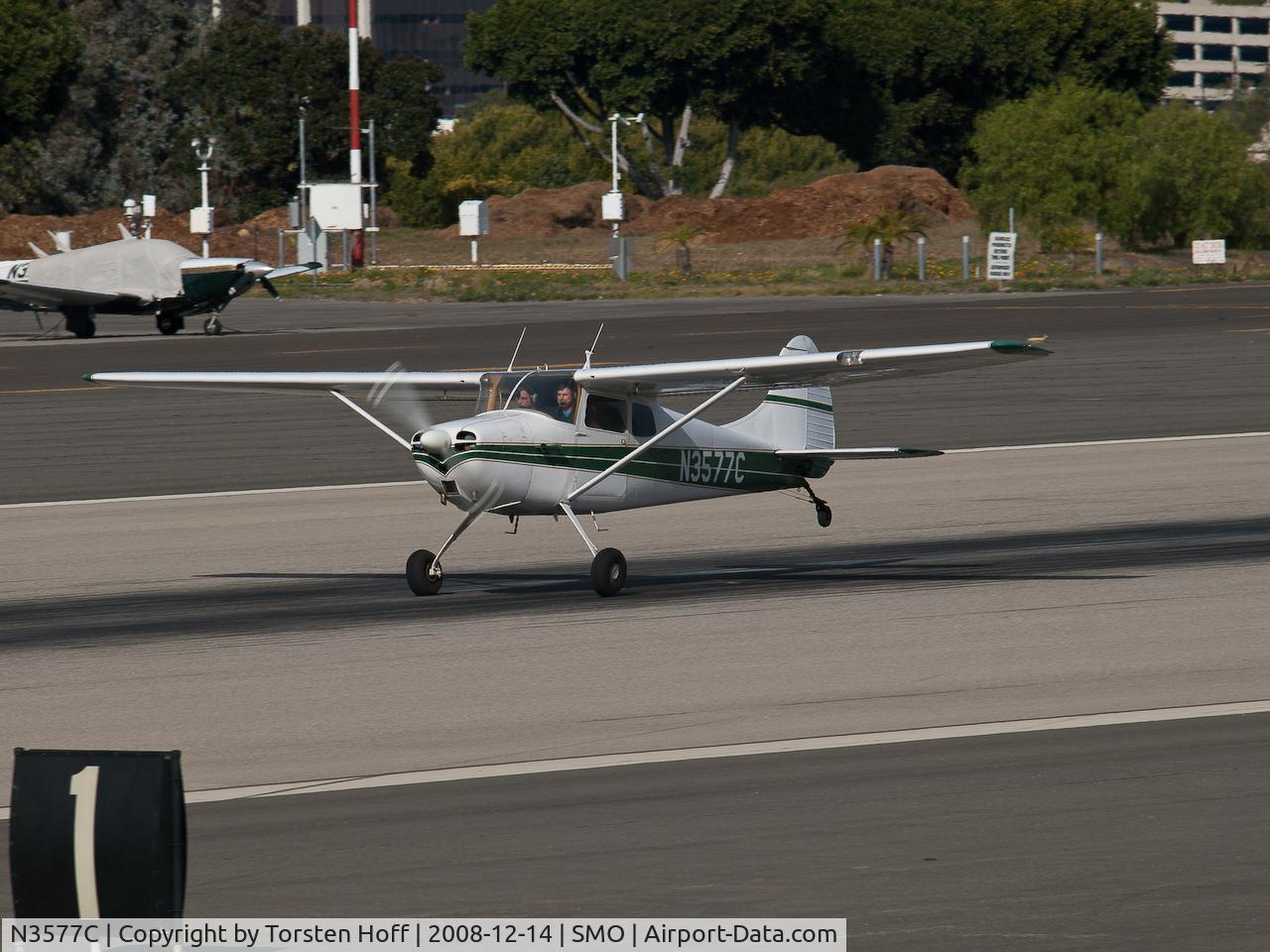 N3577C, 1954 Cessna 170B C/N 26621, N3577C departing from RWY 21