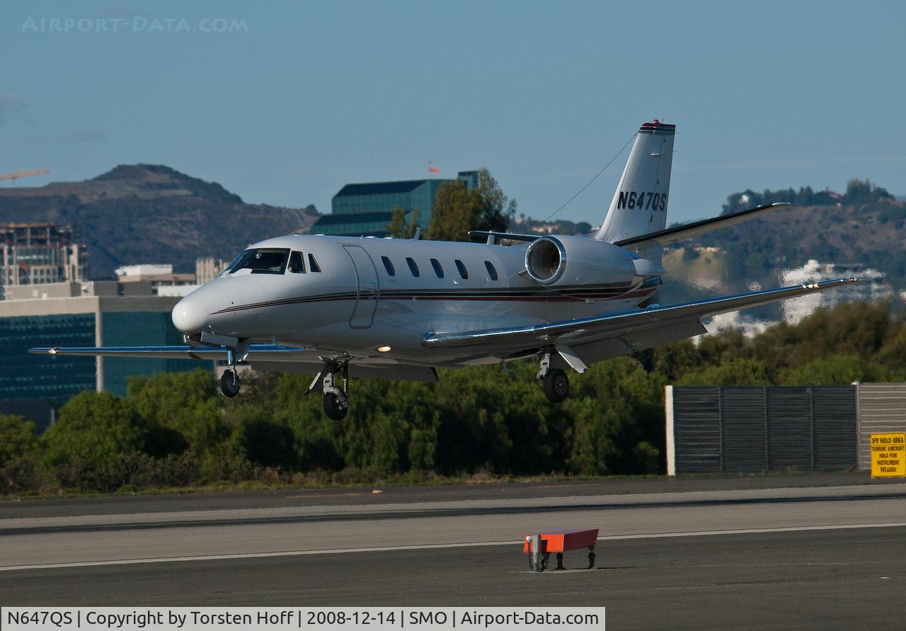 N647QS, 2005 Cessna 560XL Citation XLS C/N 560-5547, N647QS arriving on RWY 21