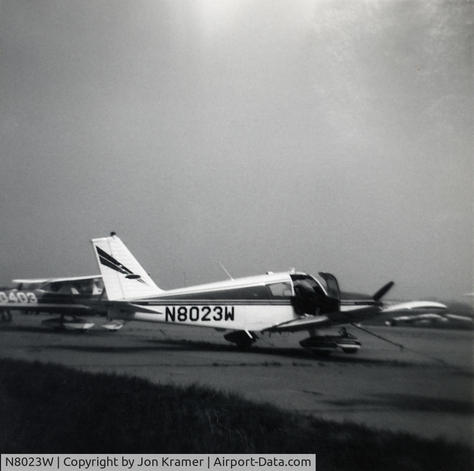 N8023W, 1965 Piper PA-28-180 C/N 28-2918, Photo taken in 1974 or so when it was based at North Philladelphia Airport
