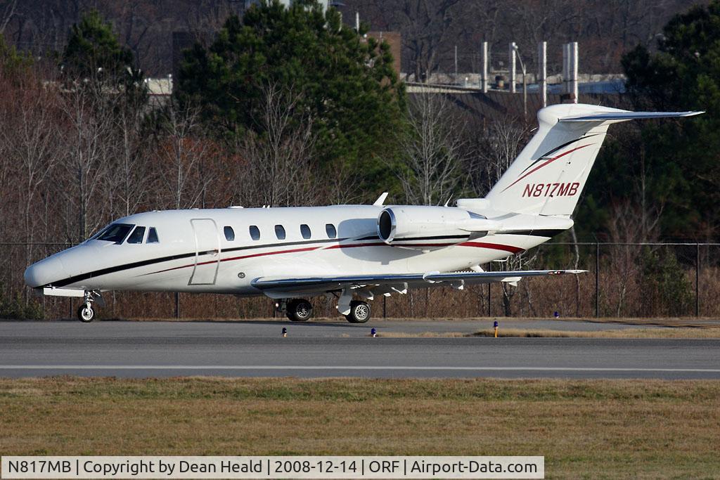N817MB, 1993 Cessna 650 Citation III C/N 650-7012, Koury Aviation, Inc 1993 Cessna 650 Citation III N817MB holding short of RWY 23 on 
