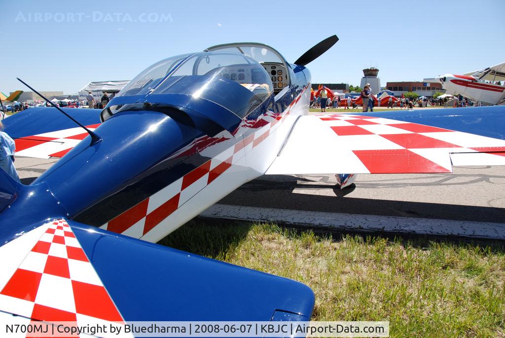 N700MJ, Vans RV-6 C/N 22896, Parked on display at Open House.