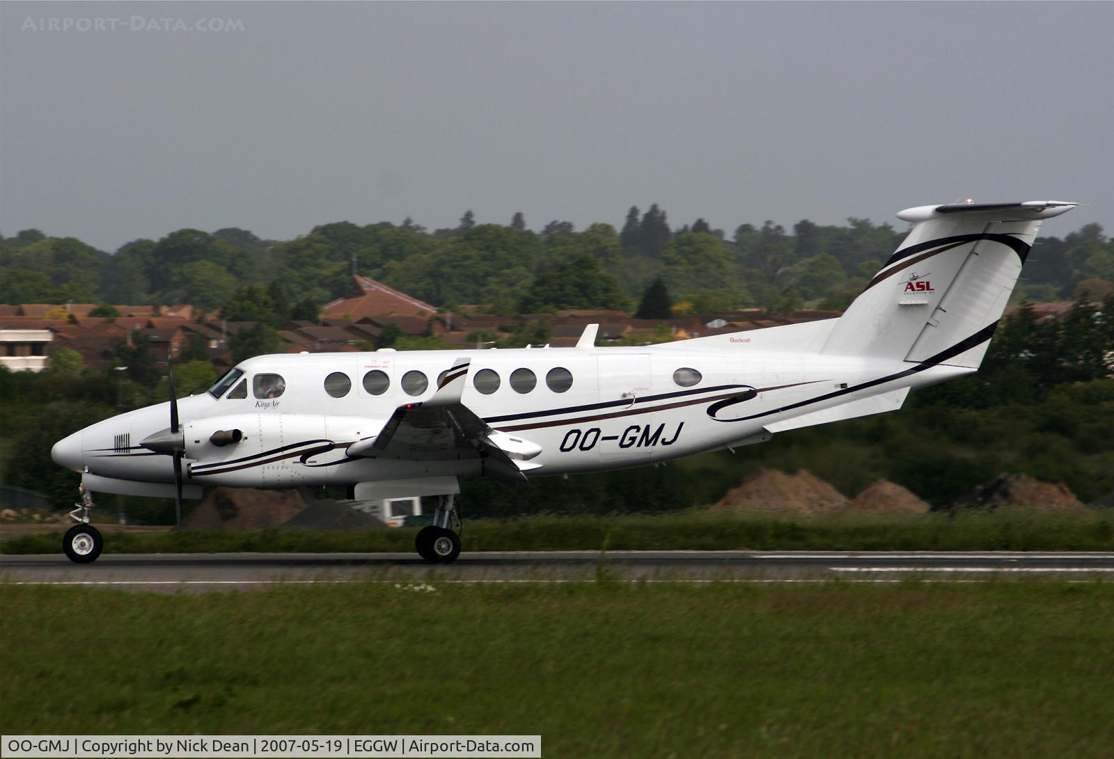 OO-GMJ, 2005 Beech 300 (Super King Air 350) C/N FL-460, EGGW