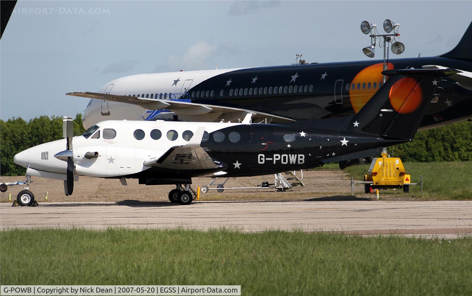 G-POWB, 2006 Raytheon King Air 350 (B300) C/N FL-506, EGSS